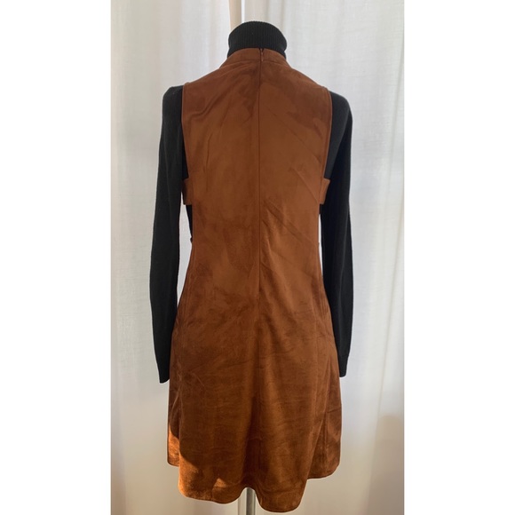 Oh My Love faux suede tank dress urban outfitters - Picture 4 of 8